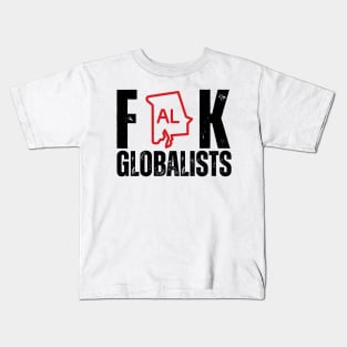 F**k globalists Kids T-Shirt